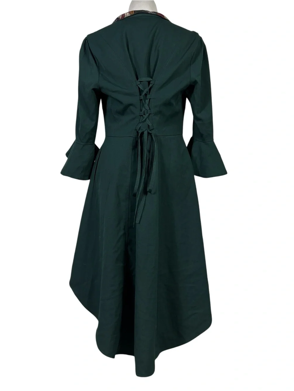 Harry Potter Hot Topic Textbook Overcoat Women Size XL Green Jacket Coat Corset
